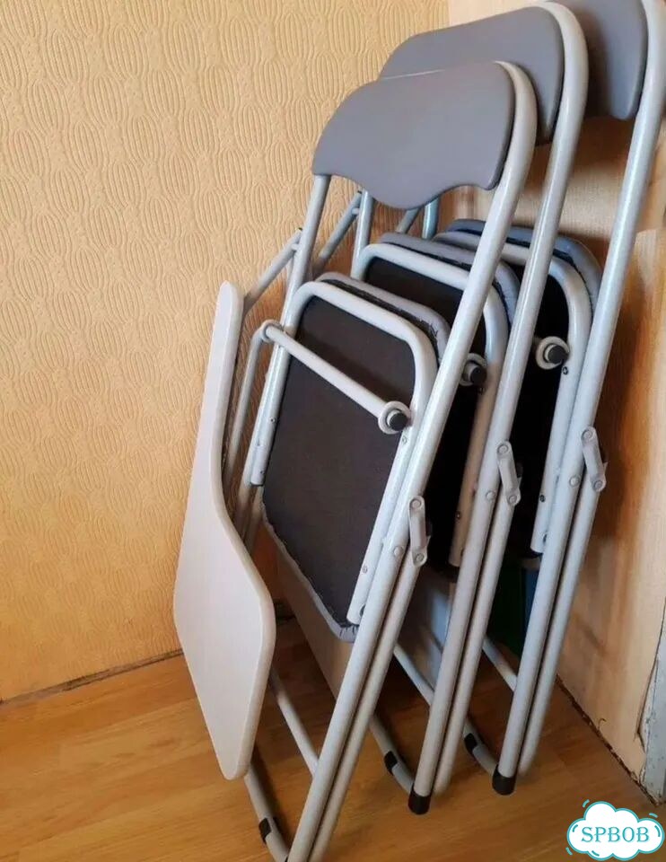 Стул складной со столиком фото 5