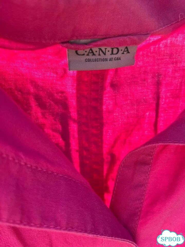 Женская летняя блузка Canda Лен/Хлопок, XL фото 3