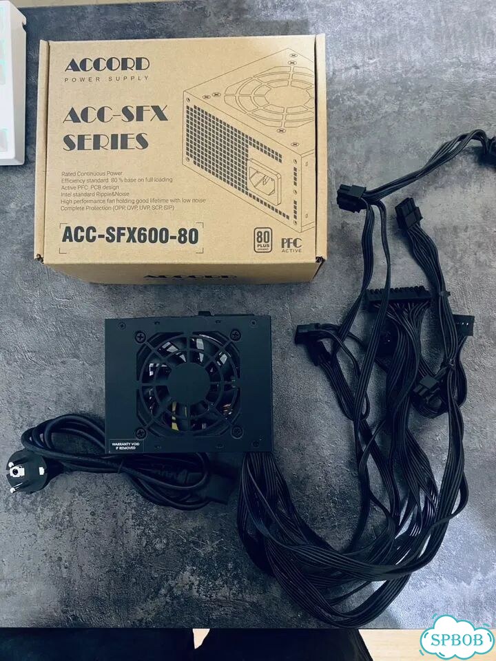 Блок питания для пк sfx600 w 80 plus фото 1