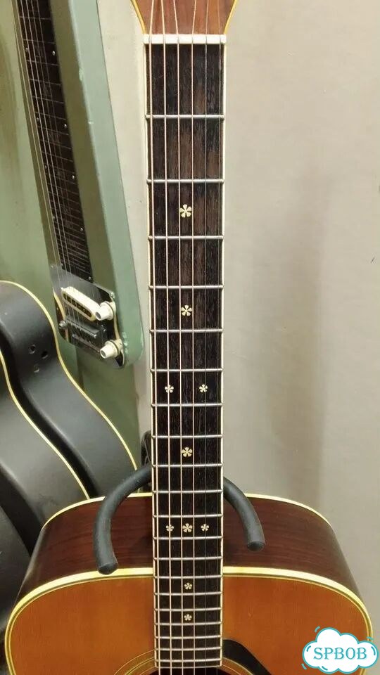 Гитара Yamaha FG-350D, массив. Japan 1981 фото 4
