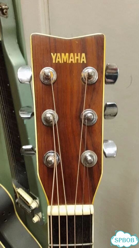 Гитара Yamaha FG-350D, массив. Japan 1981 фото 5