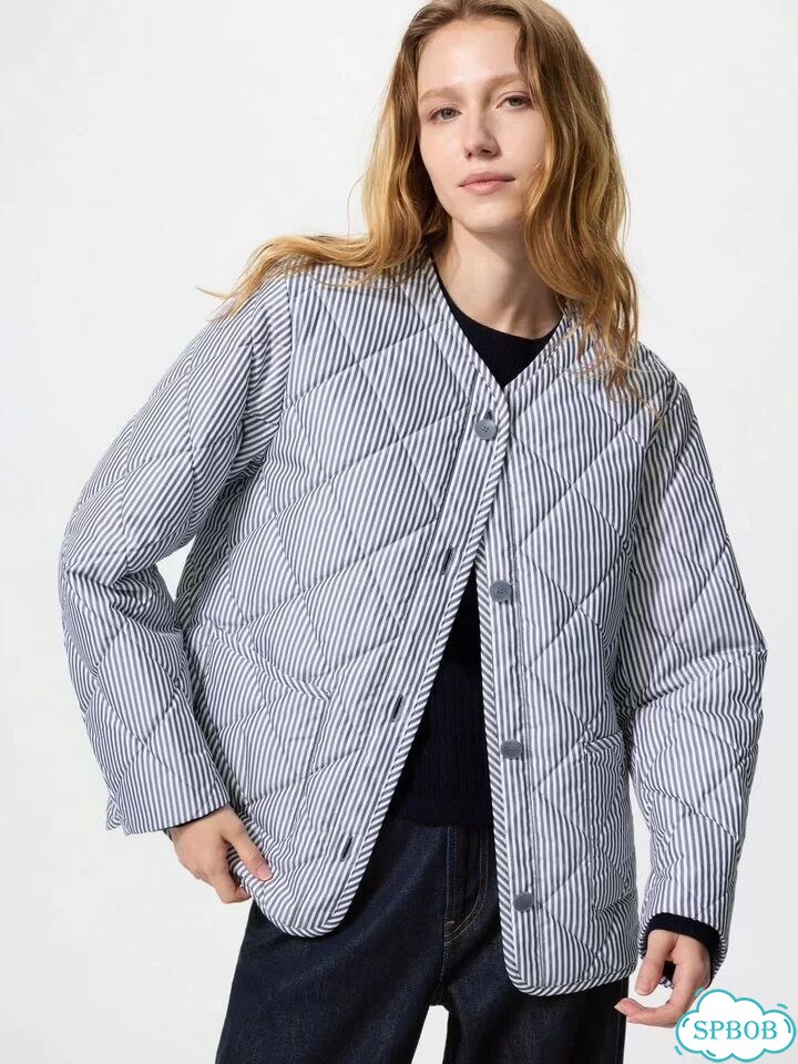 Легкая стеганая куртка Uniqlo / новая - L фото 6