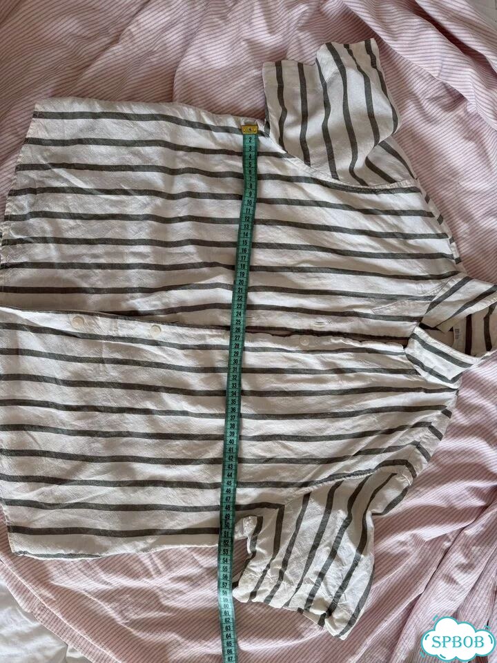 Рубашка женская лен uniqlo фото 3