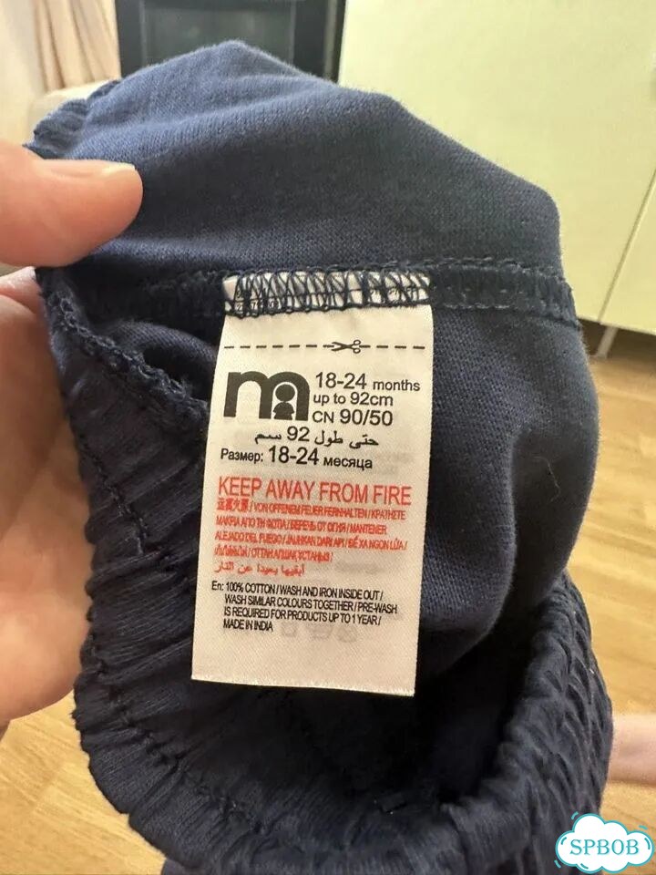 Новые Шорты Mothercare 86-92 фото 2