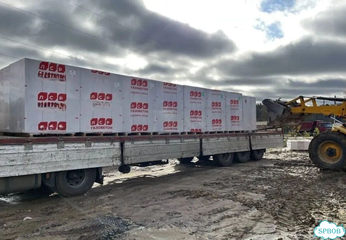 Газобетонный блок. С доставкой. Для наружных стен фото 2