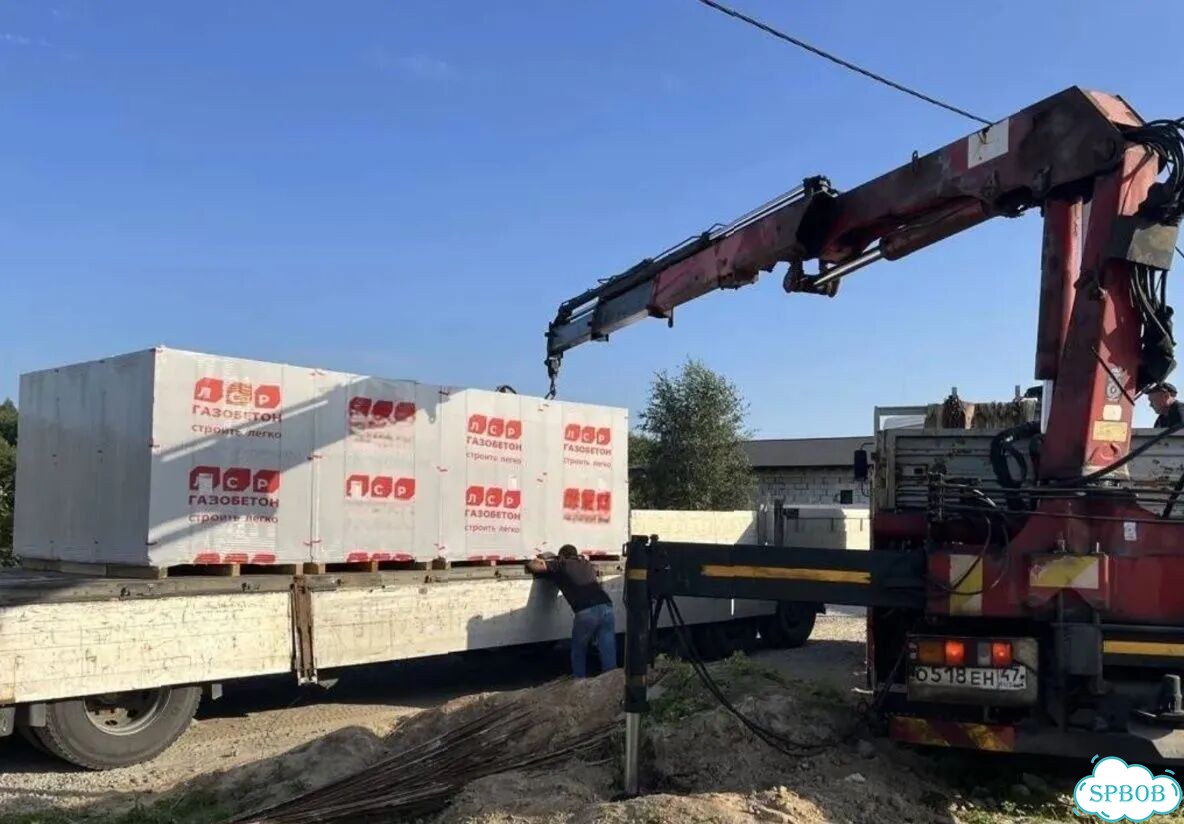 Газобетонный блок. С доставкой. Для наружных стен фото 6