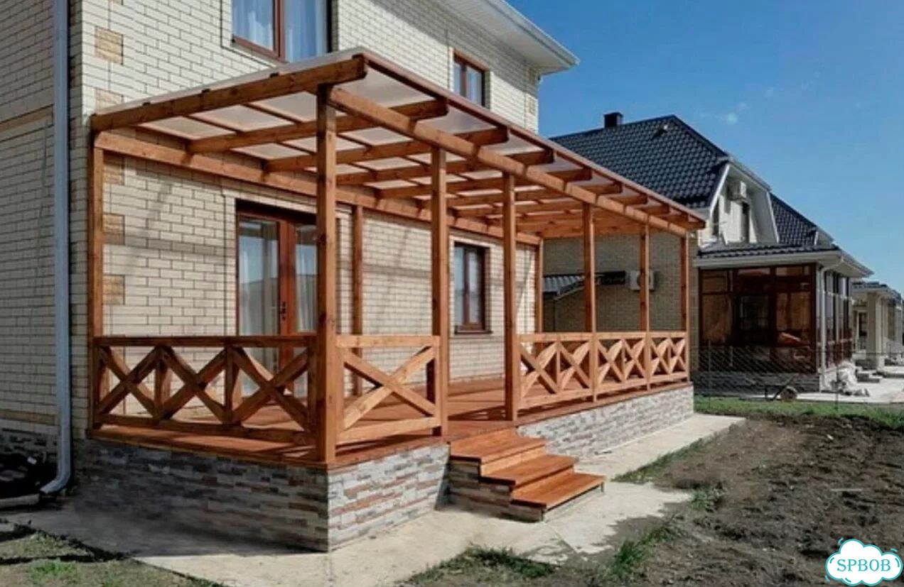 Пристройки, веранды, беседки, террасы, хозблоки фото 1