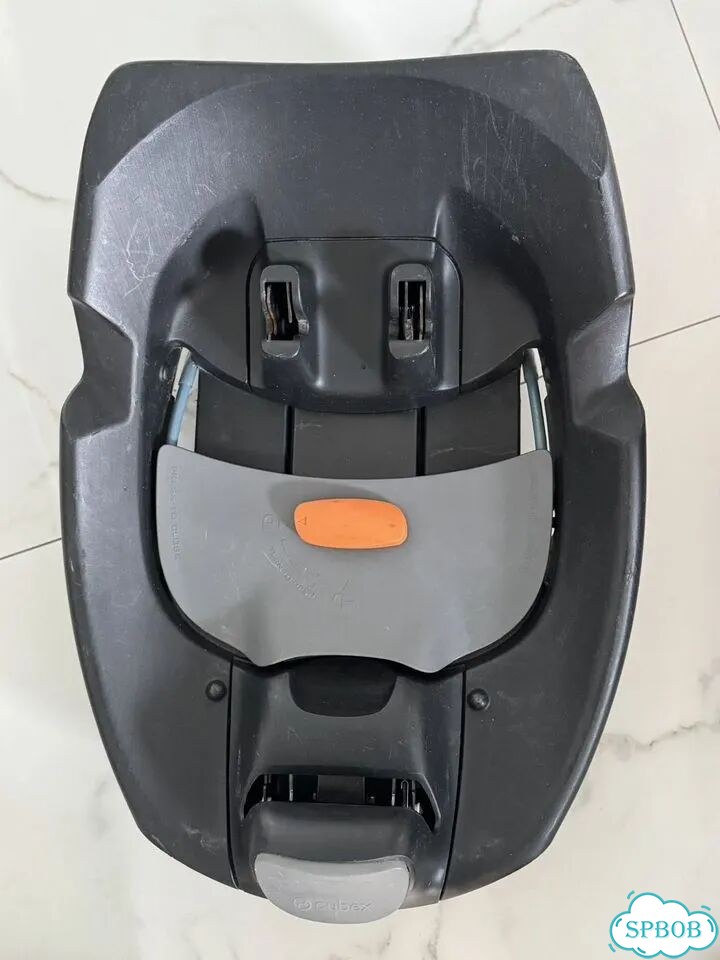Автолюлька cybex aton 4 automn gold с базой фото 5