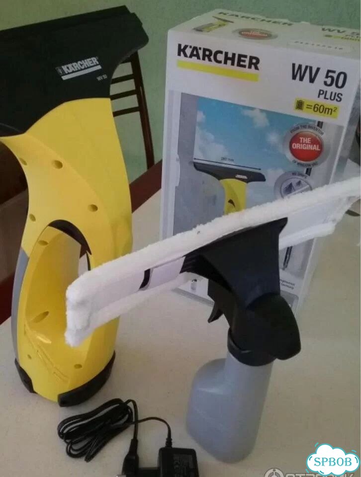 Стеклоочиститель karcher wv 50 plus фото 2