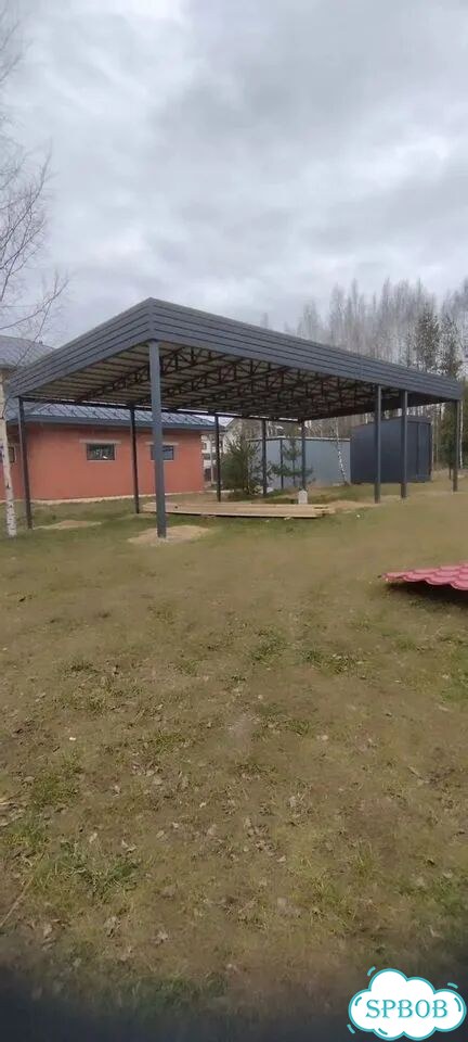 Навес в стиле Лофт фото 2