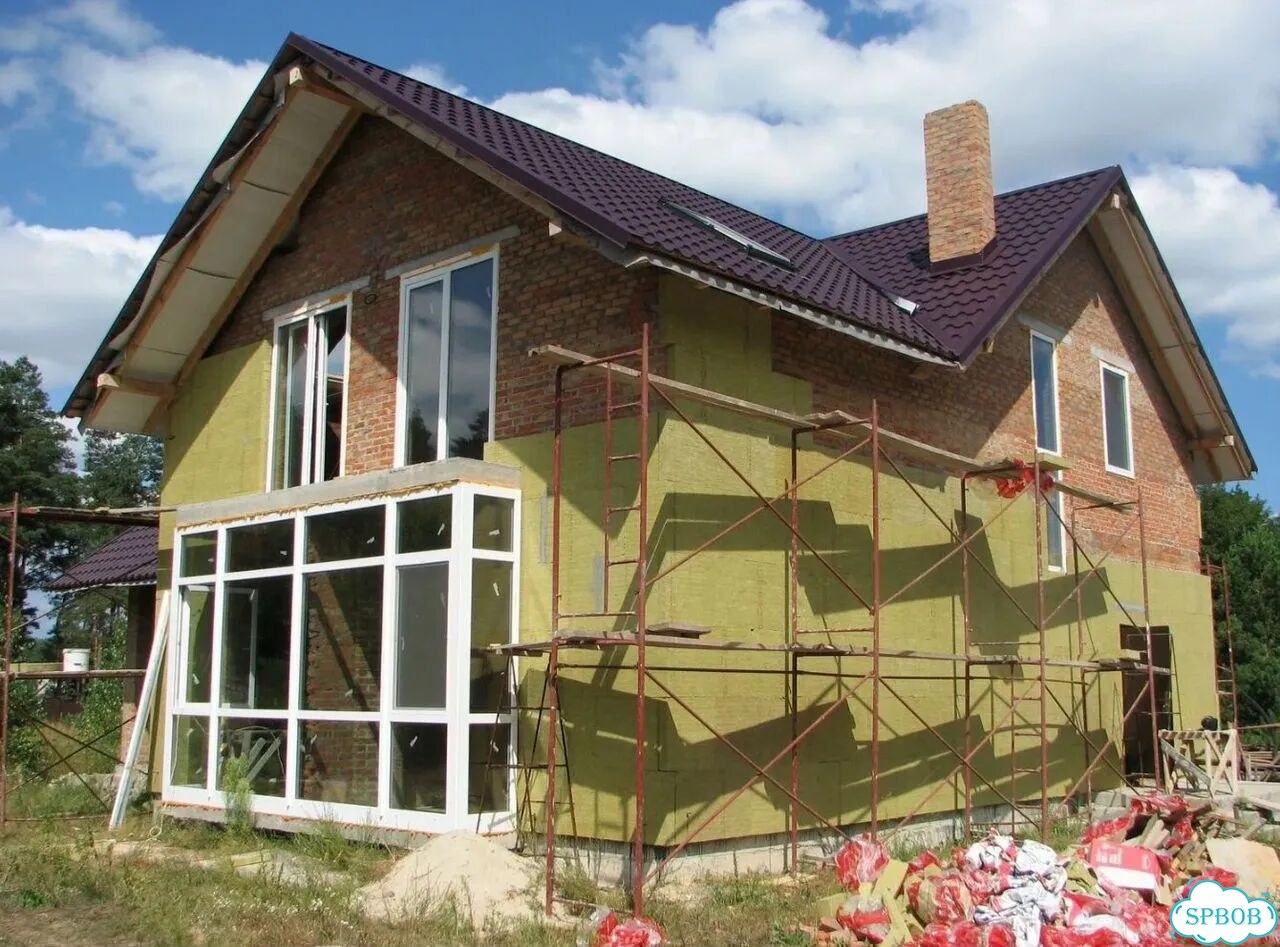 Отделка и утепление фасада дома и дачи фото 5