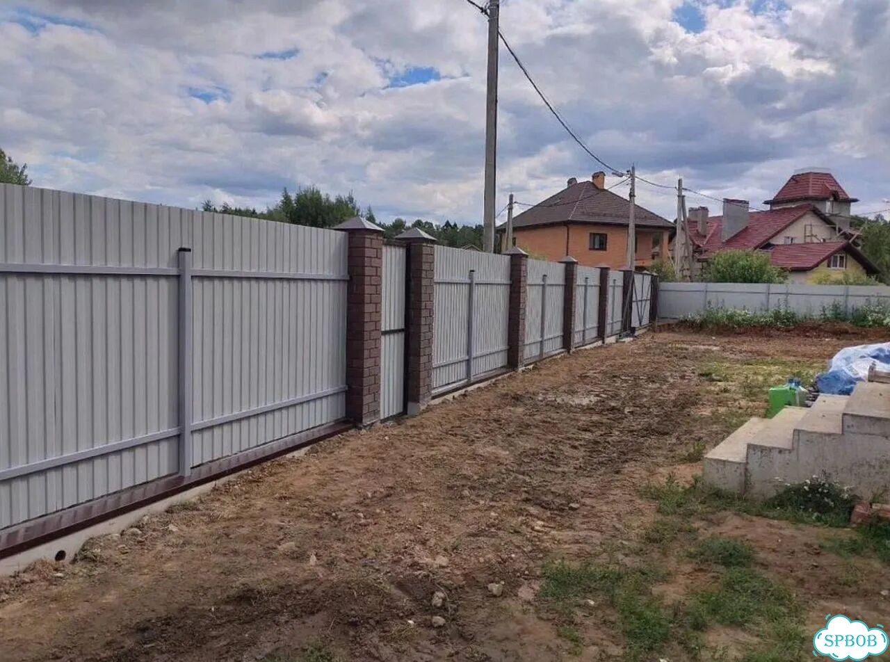 Заборы под ключ для частного дома и дачи фото 1