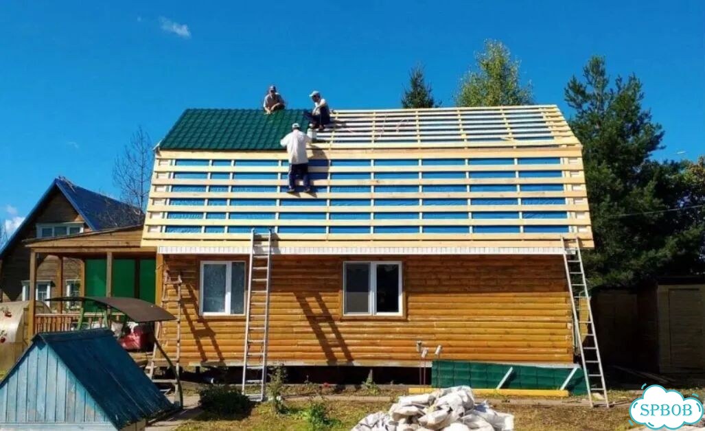 Ремонт кровли и крыши в частных домах и на дачах фото 7