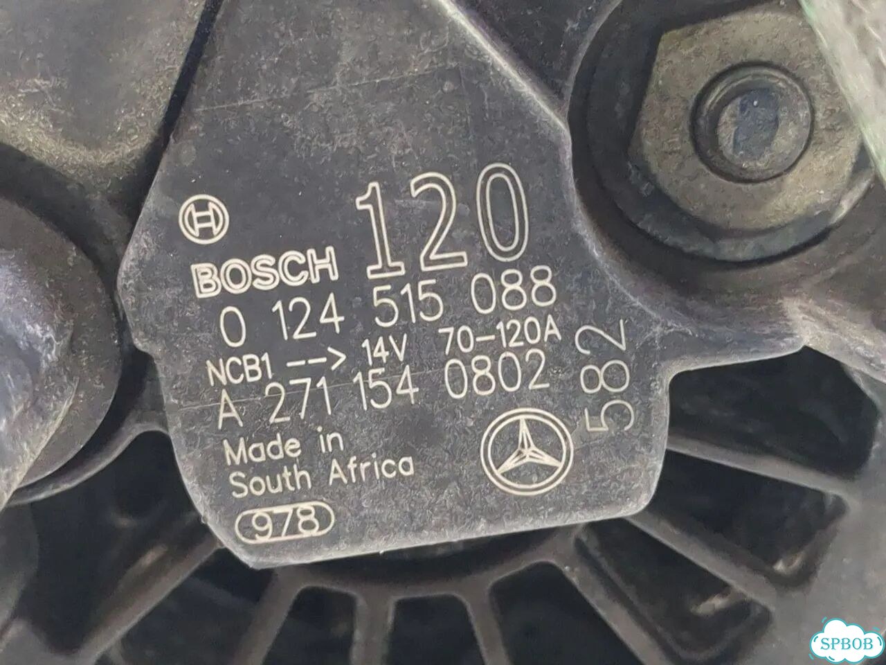 Генератор Mercedes CLK W209 фото 4