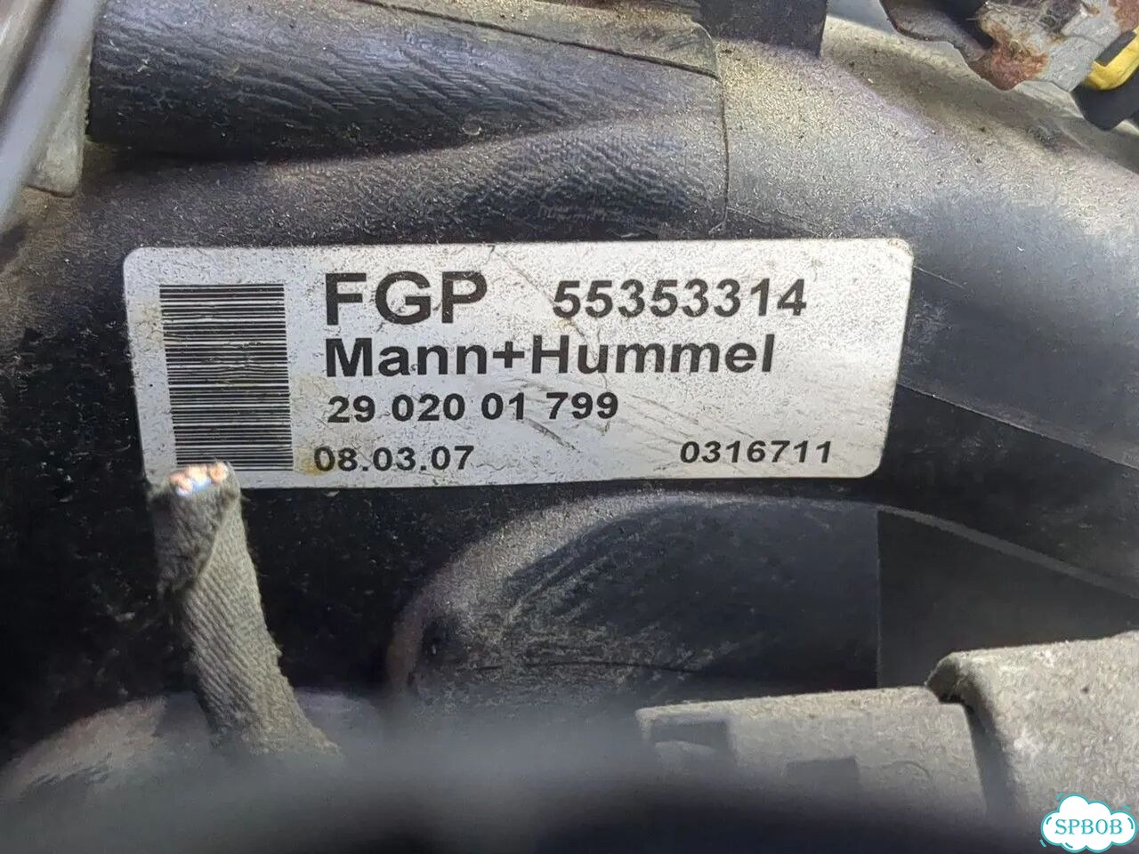 Коллектор впускной Opel Astra H фото 8