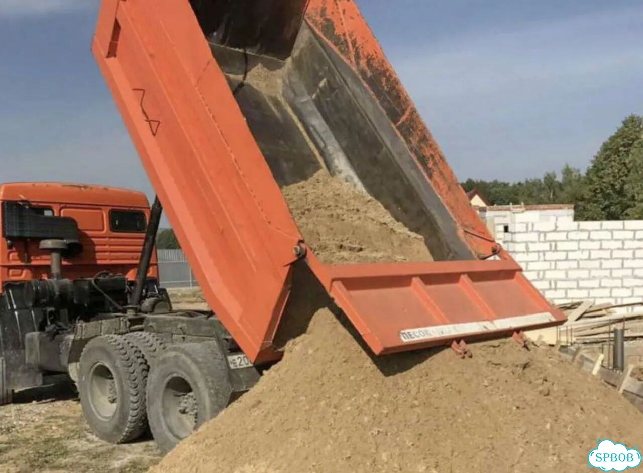 Песок Карьерный Намывной Сяный все виды/Доставка фото 3