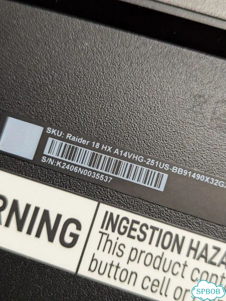 MSI Raider 18hx, 14900hx, 4080, 32gb, 1tb фото 8