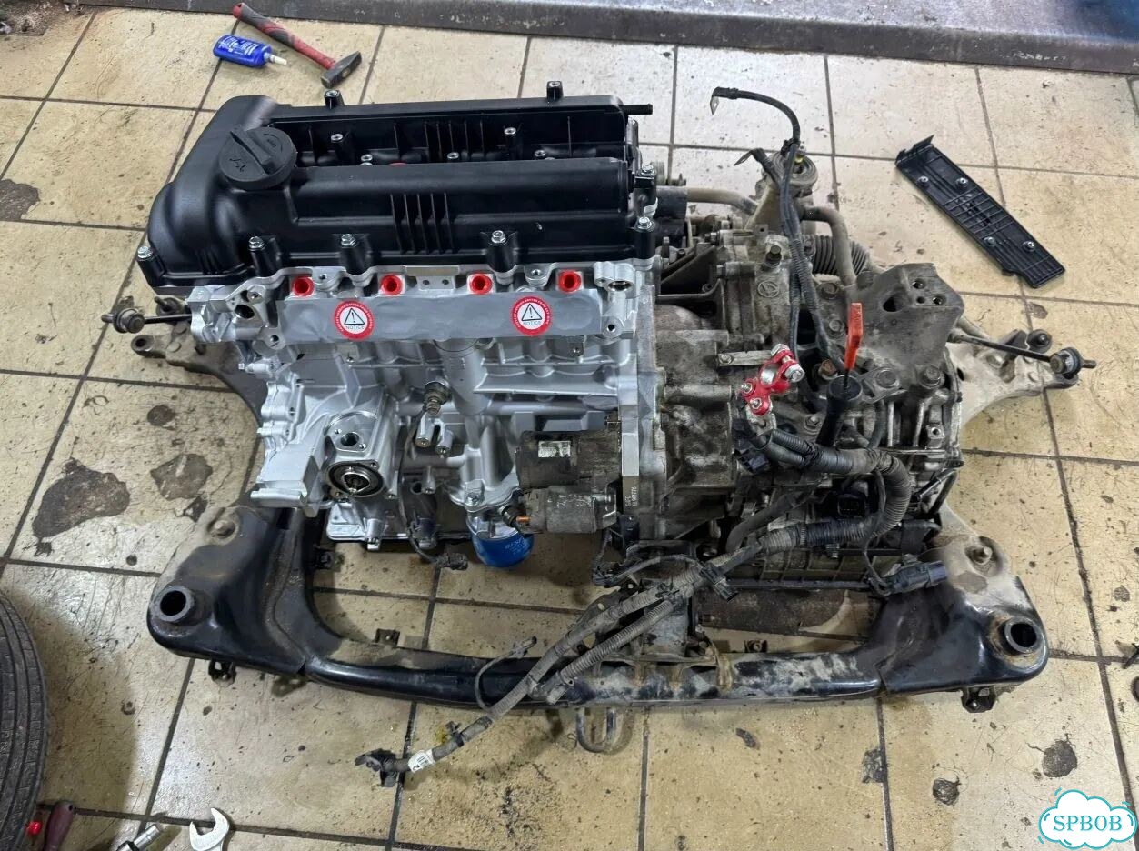Двигатель G4FC 1.6 л Kia Rio Kia Ceed фото 10