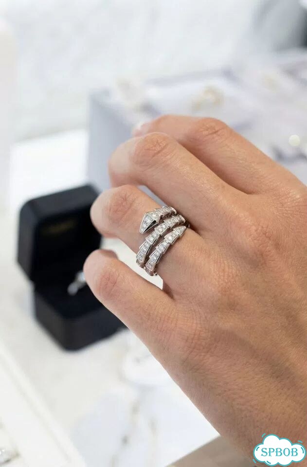 Золотое кольцо Bulgari Serpenti BV-65775 фото 1