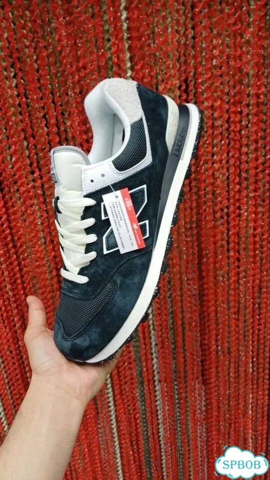 Великан Кроссовки New Balance 574 LUX замша новые фото 1