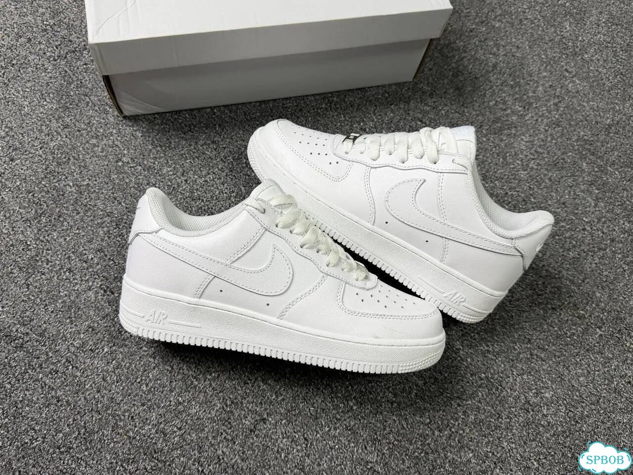 Кроссовки nike air force 1 белые 37-45 фото 2