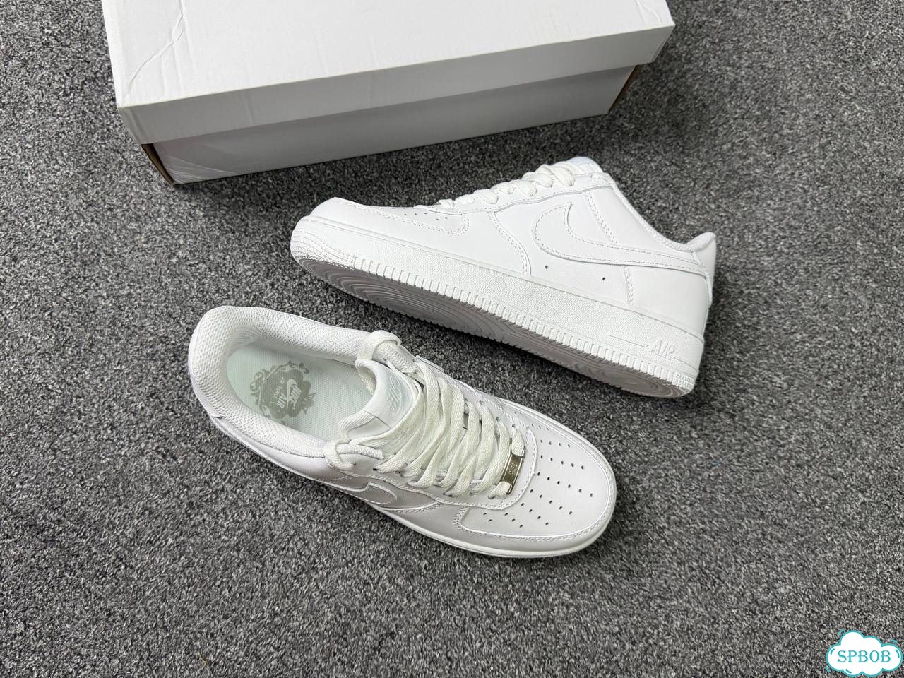 Кроссовки nike air force 1 белые 37-45 фото 4