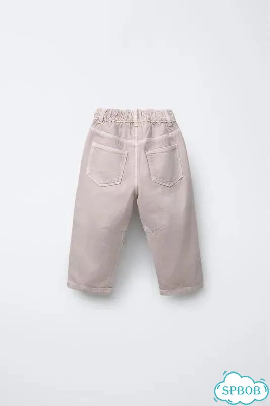 Брюки баллоны джинсы для девочки Zara оригинал фото 2