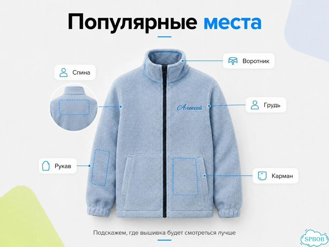 Машинная вышивка на Одежде / от 5 шт фото 8