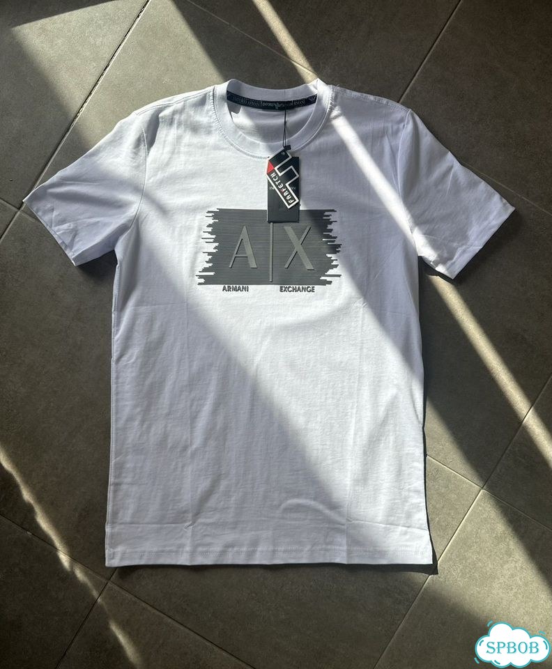 Футболка Armani Exchange AX LUX хлопок новые фото 1