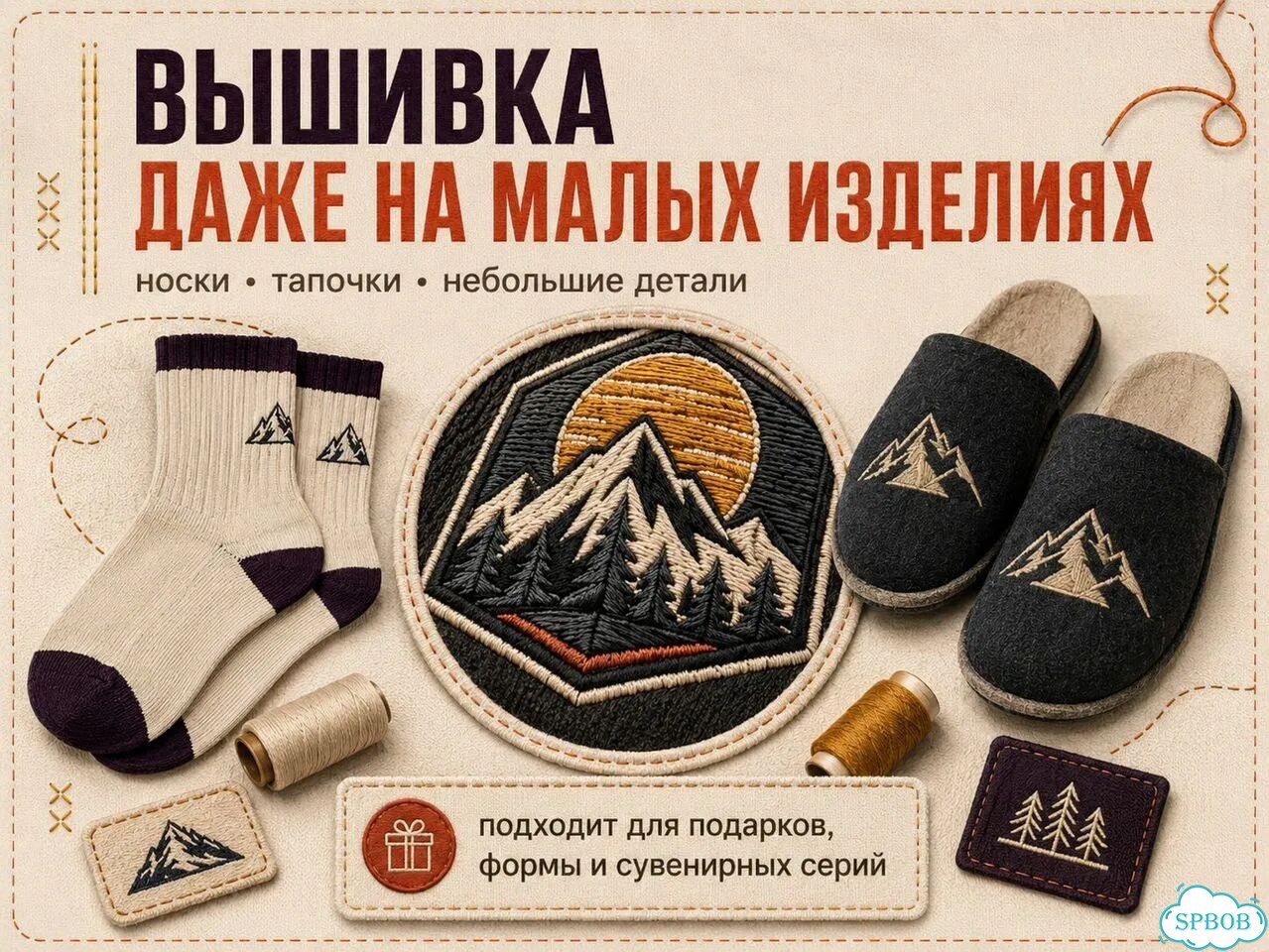 Машинная вышивка на одежде под заказ / От 5 шт фото 7