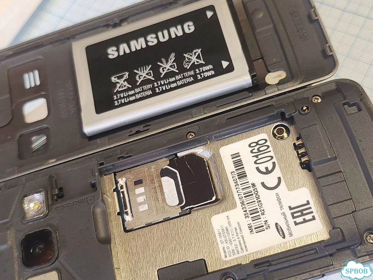 Samsung GT-S5611, 1 SIM фото 8