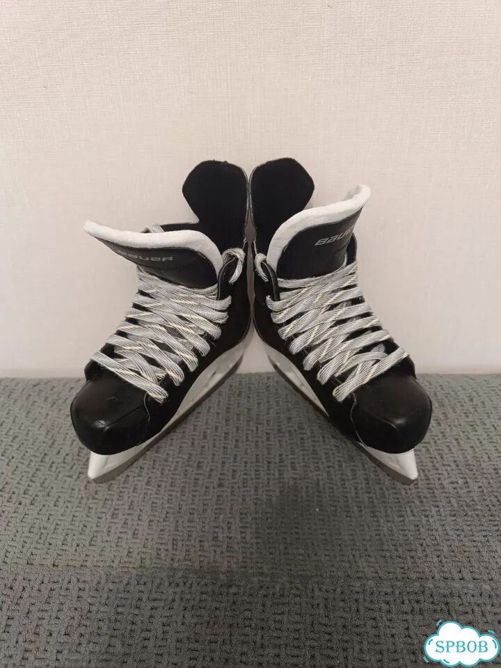 Коньки хоккейные детские bauer 33,5 фото 4