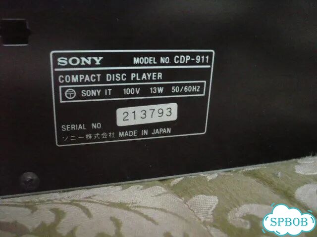 Sony CDP-911 проигрыватель cd с пультом фото 4