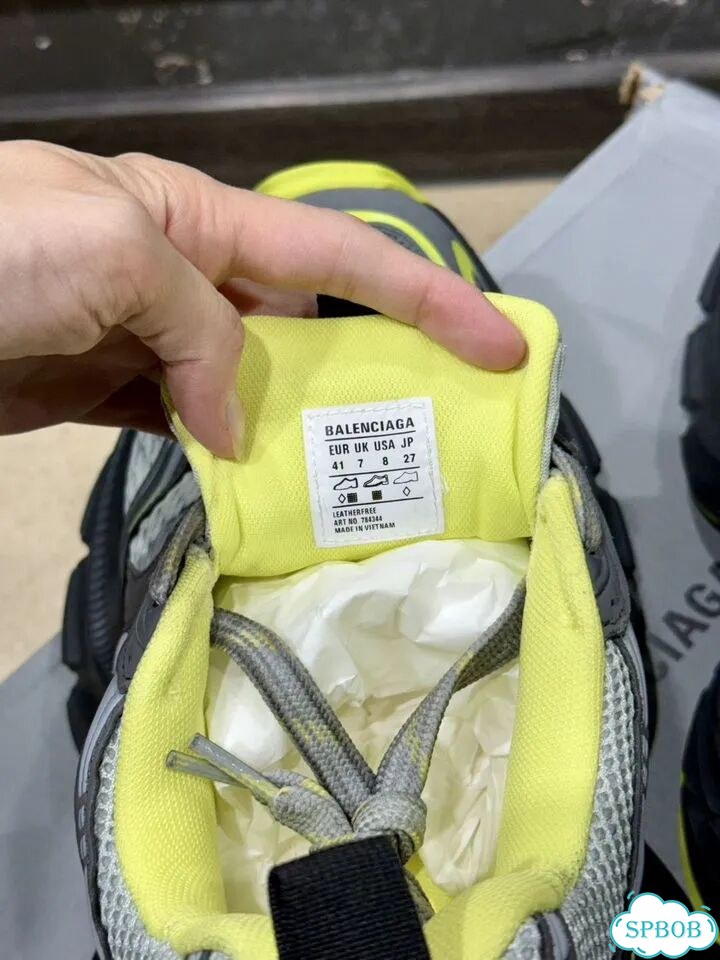 Кроссовки Balenciaga 10XL Yellow фото 9