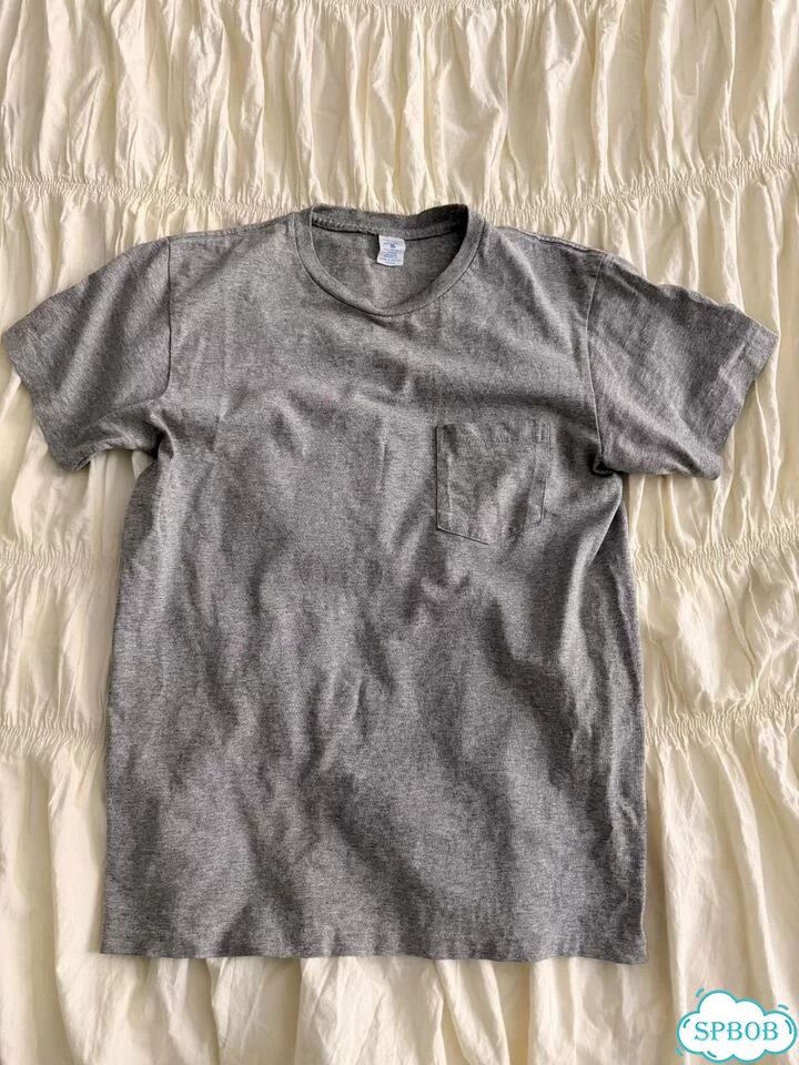 Футболка Velva Sheen pocket tee sport grey M фото 1