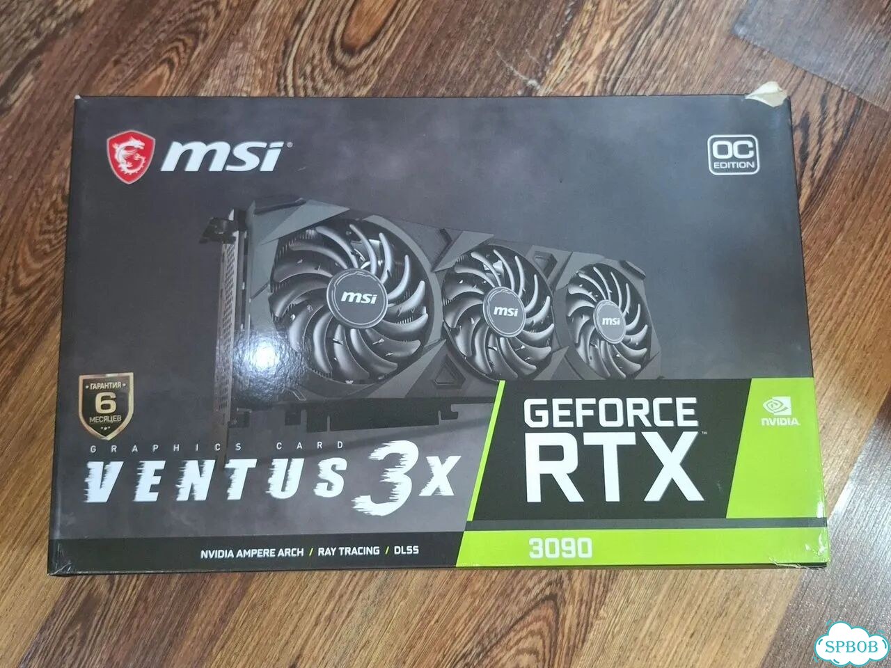 MSI GeForce RTX 3090 ventus 3X OC фото 1