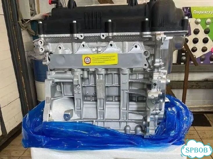 Двигатель G4FG 1.6 л для Kia Rio Hyundai Solaris фото 4