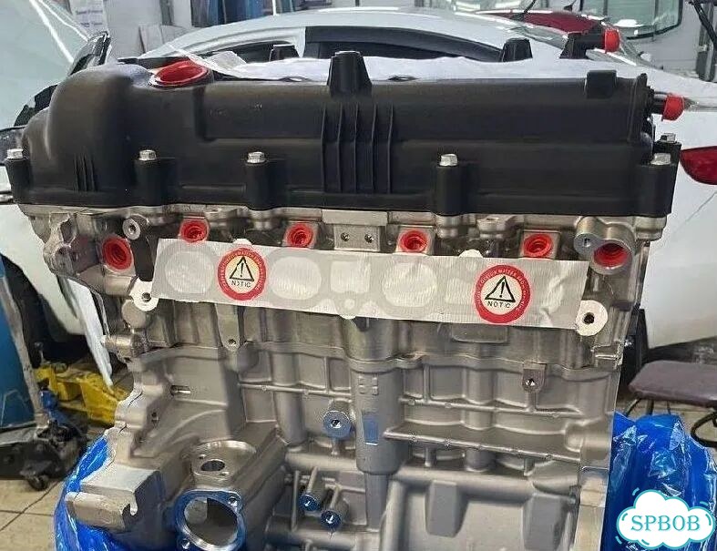 Двигатель G4FG 1.6 л для Kia Rio Hyundai Solaris фото 9