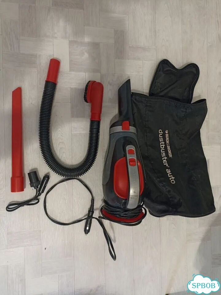 Автомобильный пылесос black decker adv1220 фото 1