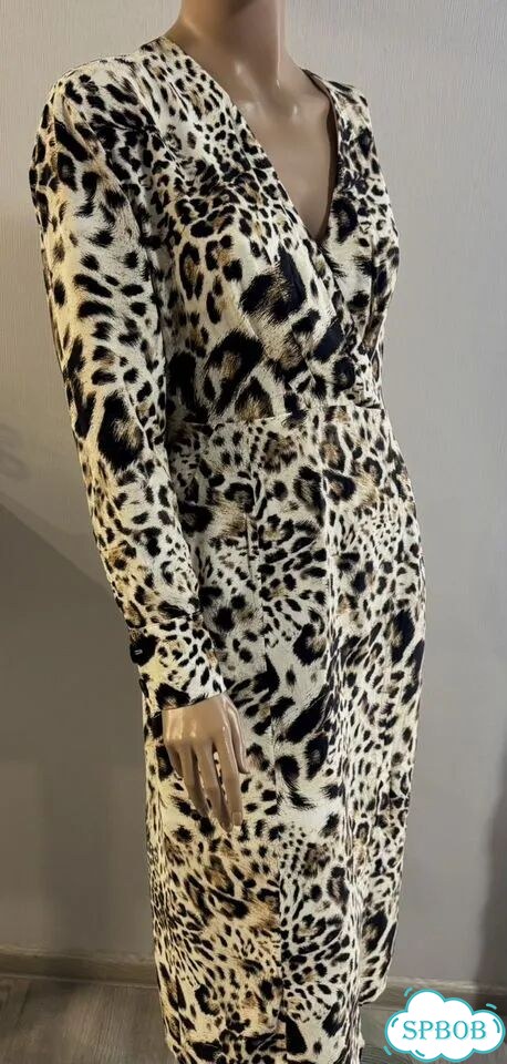 Платье charuel 44 leopard фото 2