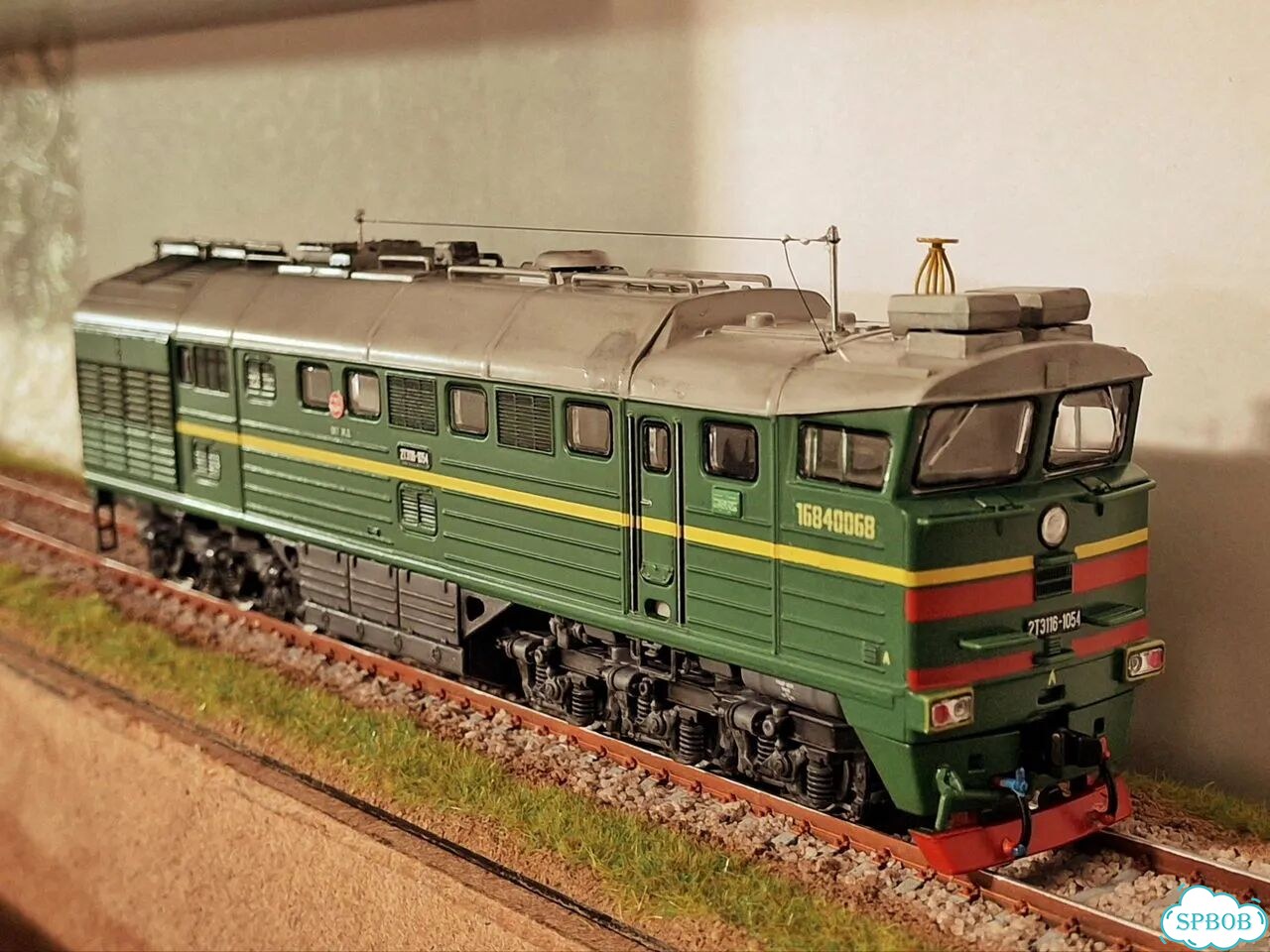 Наши поезда 2тэ116 Modimio 1:87 фото 2