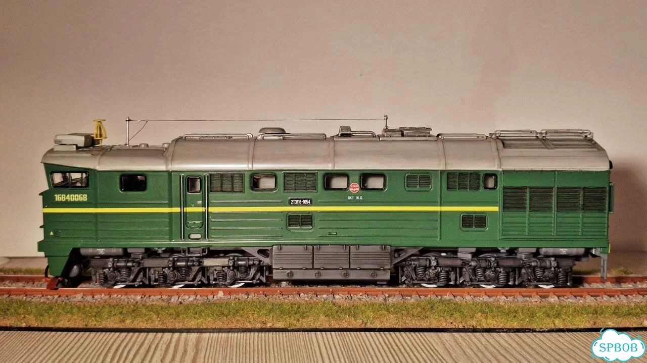 Наши поезда 2тэ116 Modimio 1:87 фото 4