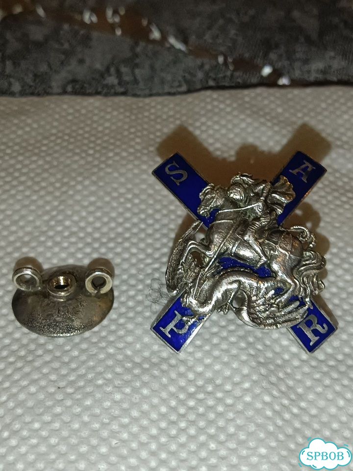 Знак лейб-гвардии Московский полк 1911г. Серебро фото 2