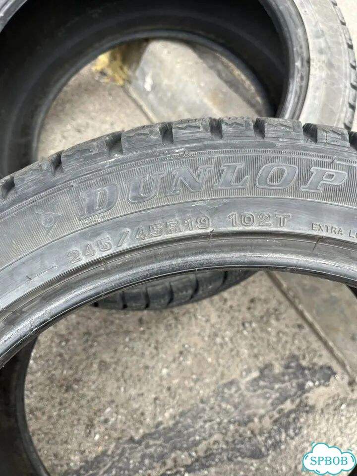Dunlop SP Winter Ice02 245/45 R19 и 275/40 R19 105T фото 5
