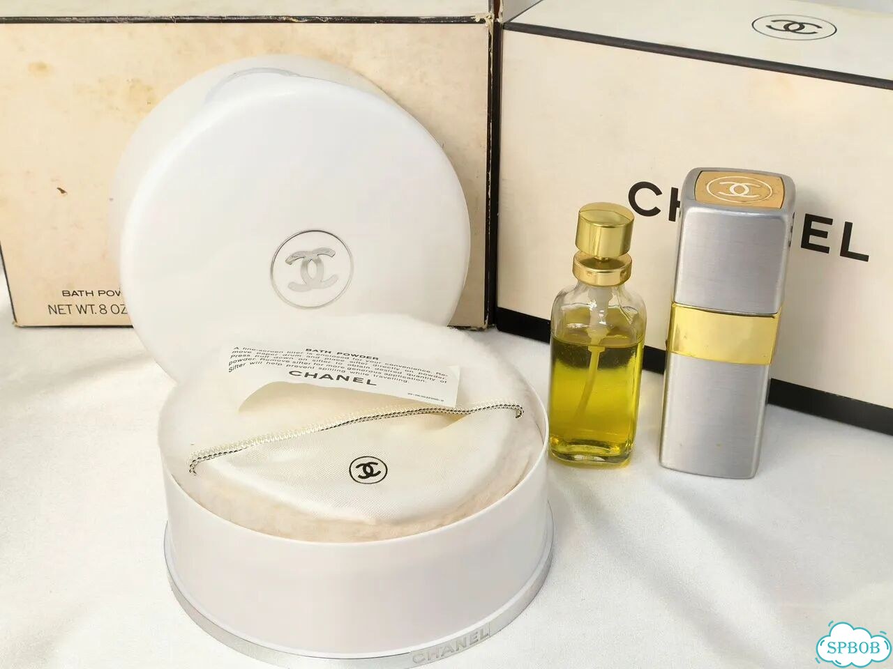 Набор Chanel 19 EDC 45 мл + пудра 227 г винтаж фото 3