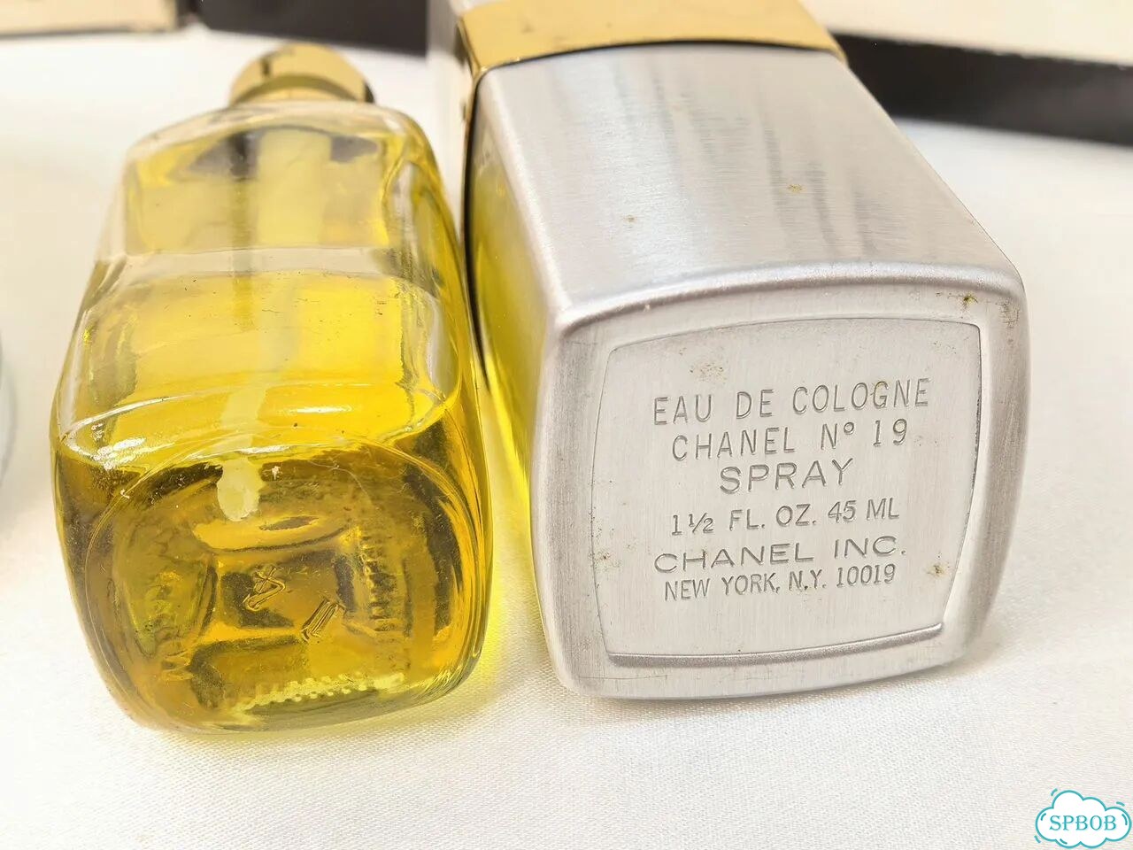 Набор Chanel 19 EDC 45 мл + пудра 227 г винтаж фото 7