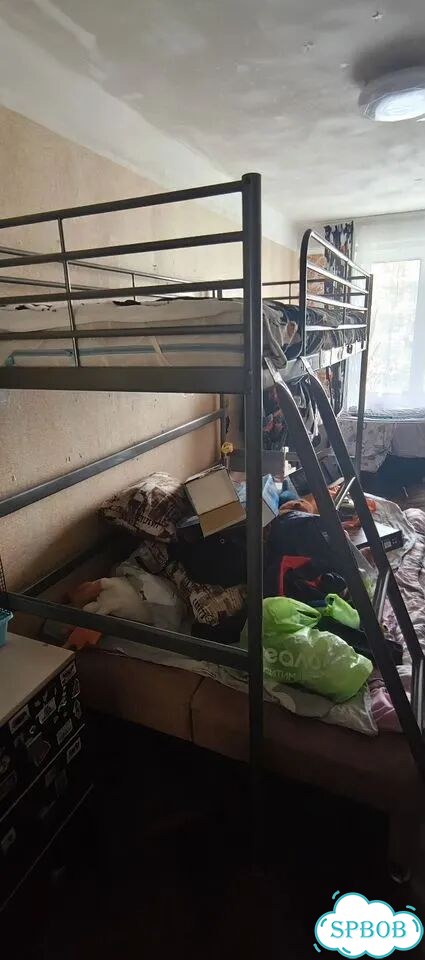 Детская двухярусная кровать IKEA фото 1