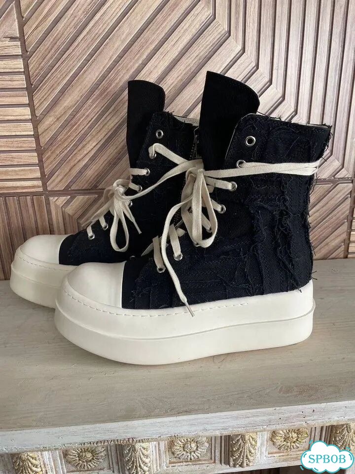Rick owens ramones Double bumper slashed фото 3