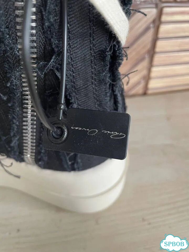Rick owens ramones Double bumper slashed фото 4
