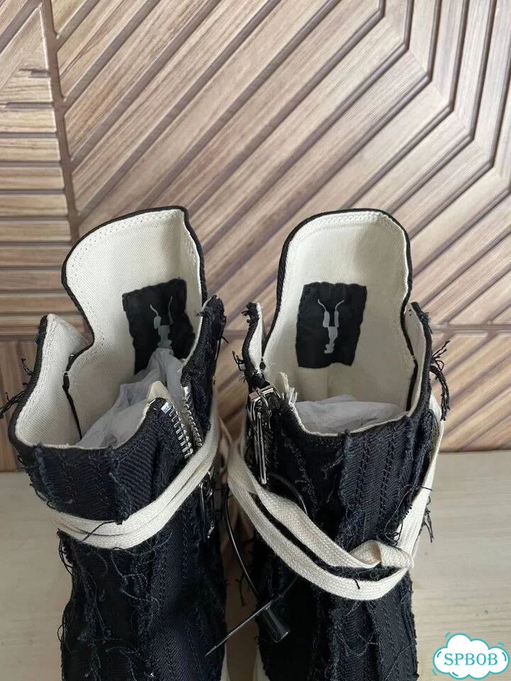 Rick owens ramones Double bumper slashed фото 5